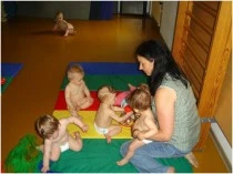 Babys in Bewegung